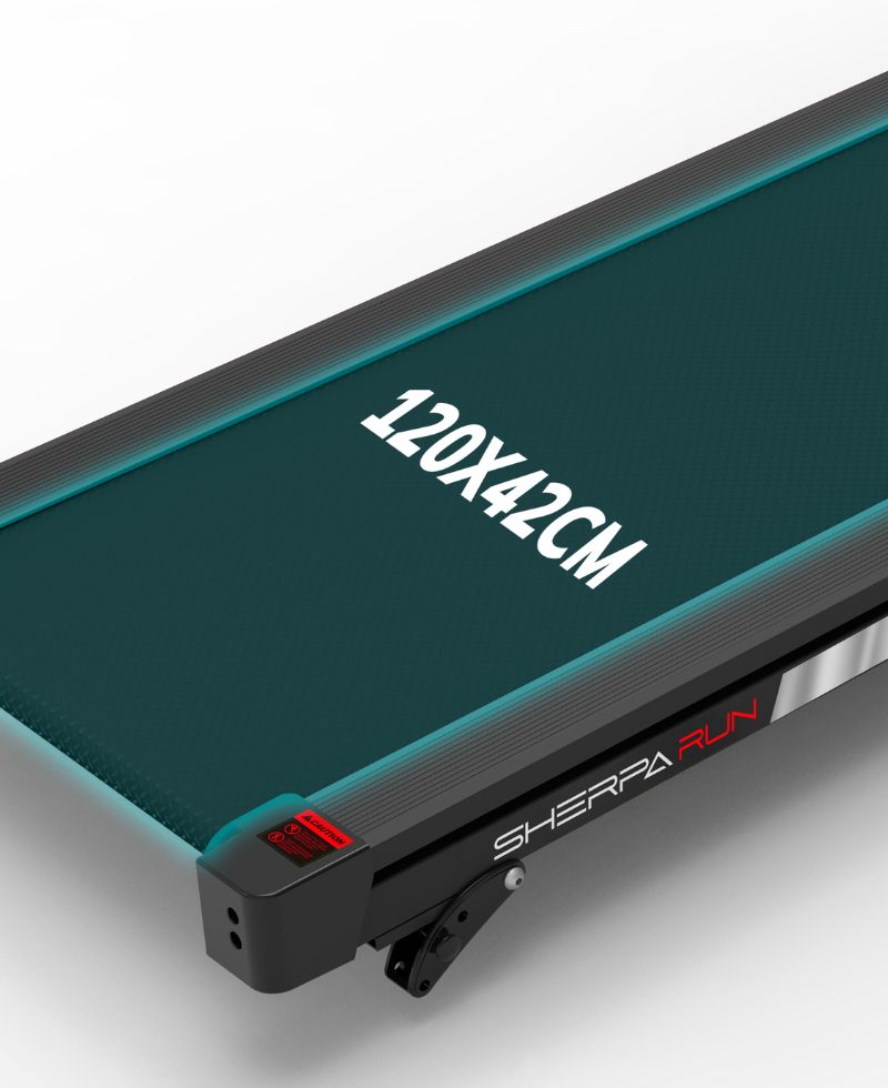 Superficie de carrera de la cinta de correr Sherpa Run de BH Fitness