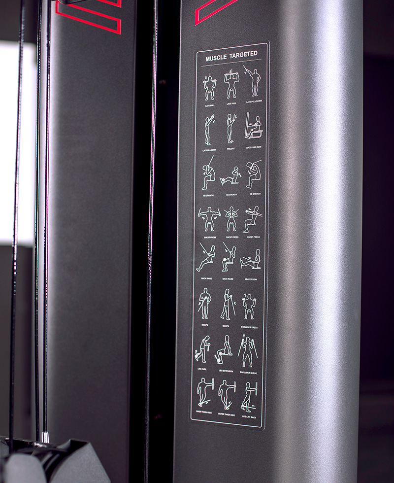 Tabla de ejercicios Indar Press G128